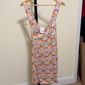 Free people Floral Sleeveless Dress